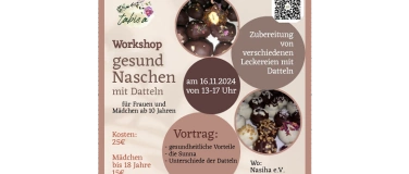 Event-Image for 'Workshop: Gesund naschen mit Datteln'