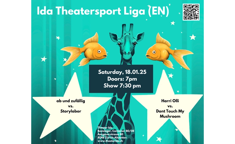 Ida Theatersport Liga &ndash; Saturday, January 18, 2025 EN ${singleEventLocation} Billets