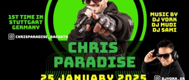 Event-Image for 'Chris Paradise Bachata Live Konzert in Stuttgart'