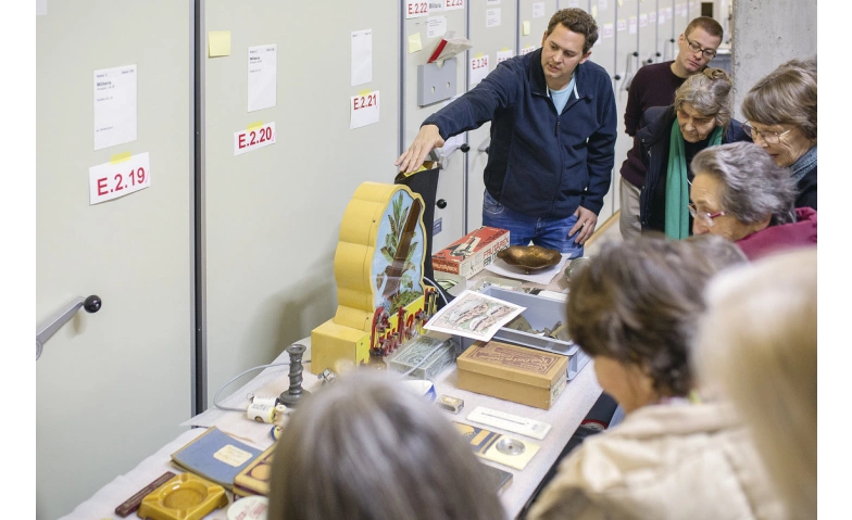 Führung durch die Schatzkammer Sammlungszentrum Museum Aargau, Binzenholzstrasse 424, 5704 Egliswil Billets