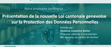 Event-Image for 'Présentation de la nLPD cantonale genevoise'