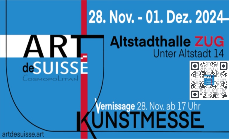 ARTdeSUISSE ZUG 2024 Herbstausgabe ${singleEventLocation} Billets