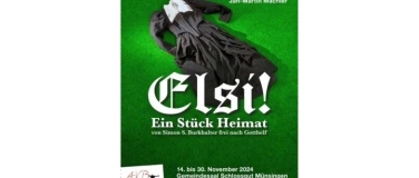 Event-Image for 'Elsi! ein Stück Heimat von Simon S. Burkhalter frei nach Got'