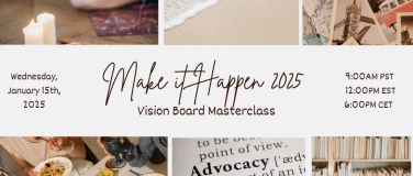 Event-Image for 'Make it Happen 2025 - Vision Board Masterclass'