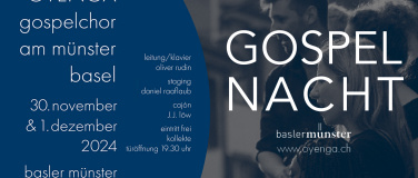 Event-Image for 'Gospelnacht  OYENGA Gospelchor am Münster Basel'