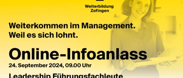 Event-Image for 'Online Infoanlass Leadership Führungsfachleute'