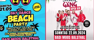 Event-Image for 'Beachparty Daydance & Stubete Gäng Konzert'