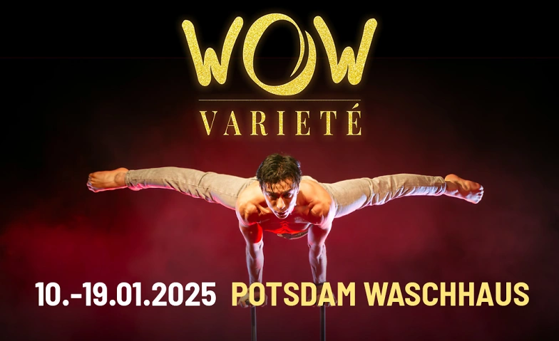 Event-Image for 'Das WOW Varieté erobert Potsdam! 10.-19.01.2025 im Waschhaus'