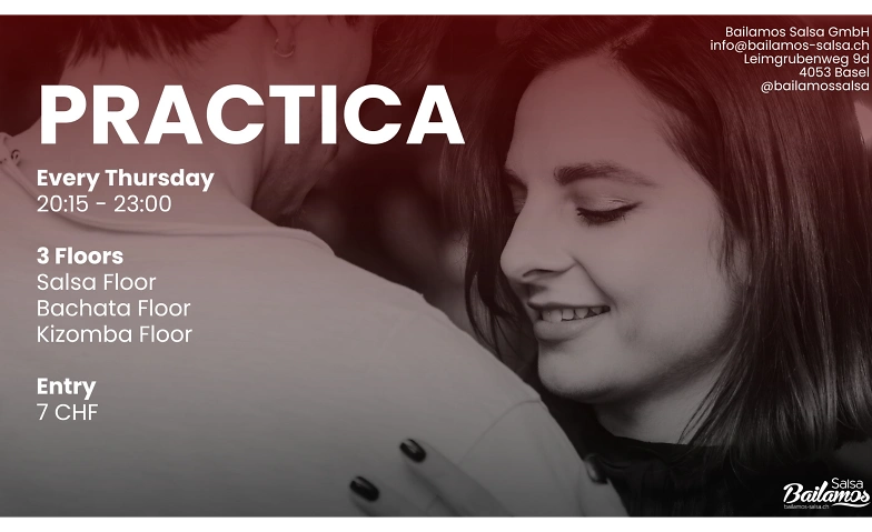 Thursday Practica - Salsa Bachata Kizomba ${singleEventLocation} Billets