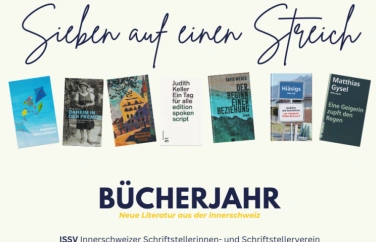 Event-Image for 'BÜCHERJAHR – Neue Literatur aus der Innerschweiz'