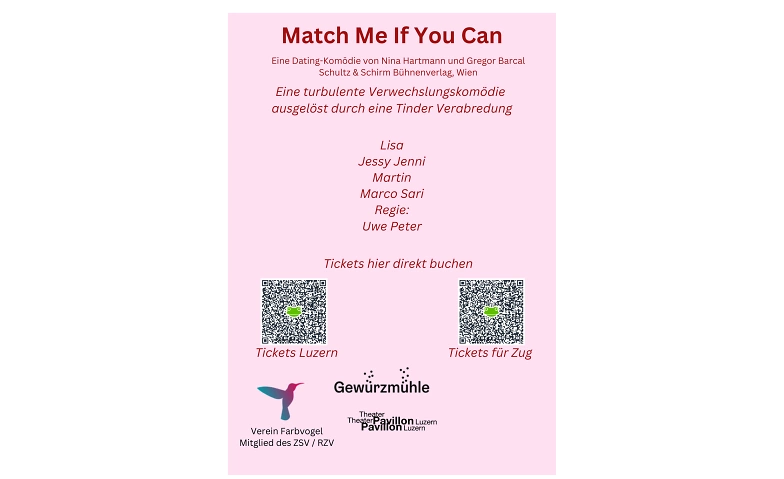 Event-Image for 'Theaterstück „Match Me If You Can“'