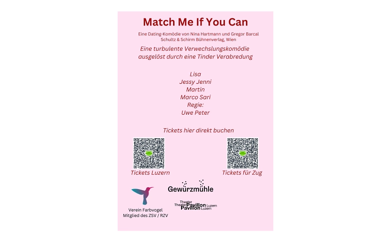 Event-Image for 'Theaterstück „Match Me If You Can“'