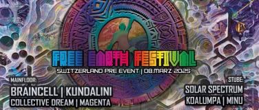 Event-Image for 'FREE EARTH FESTIVAL "Pre Party Switzerland"'