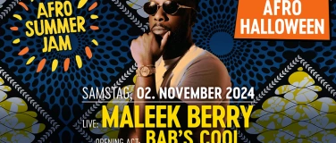 Event-Image for 'Afro Halloween by Afro Summer Jam with *Maleek Berry*'