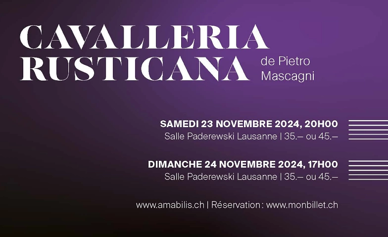 Event-Image for 'Cavalleria Rusticana'