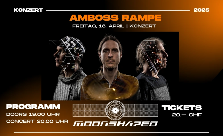 MOONSHAPED LIVE @ AMBOSS RAMPE Amboss Rampe Bar, Zollstrasse 80, 8005 Zürich Tickets