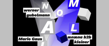 Event-Image for 'Anomalie, ænæna b2b Kleiner, Mario Gaus, Werner Gubelmann'