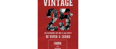 Event-Image for 'VINTAGE 25+ OLDSCHOOL PARTY'