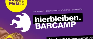 Event-Image for 'hierbleiben BARCAMP'