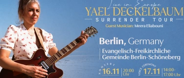 Event-Image for 'Yael Deckelbaum - Surrender Tour KONZERT'