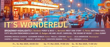 Event-Image for 'It’s wonderful – Amerikanische Musik vom Broadway'