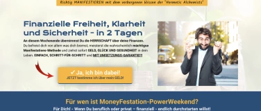 Event-Image for '2 Tage MoneyFestation-PowerWeekend - Geld Manifestation'