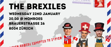 Event-Image for 'Brexiles - English Comedy Night in Zurich Kreis 4'