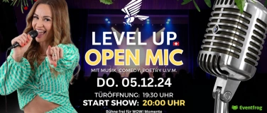 Event-Image for 'Level Up Open Mic Show Zürich  Mixed Show Musik & Comedy'