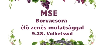 Veranstalter:in von Borvacsora élő zenés mulatsággal az MSE szervezésében