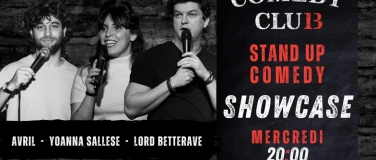 Event-Image for 'Comedy Club 13 Showcase - 19 Février'