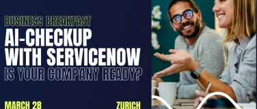 Event-Image for 'AI-Сheckup with ServiceNow: Is your business ready?'