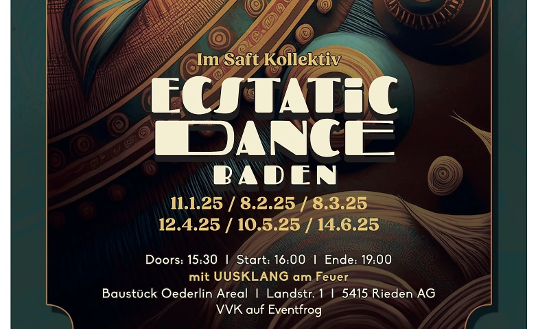 Ecstatic Dance Baden ${singleEventLocation} Billets