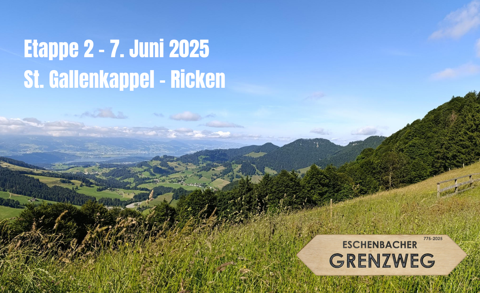 Eschenbacher Grenzweg - Etappe 2 am 7. Juni 2025 Tickets