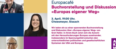 Event-Image for 'Buchvorstellung und Diskussion „Europas eigener Weg“'