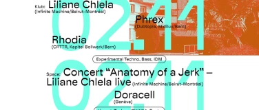 Event-Image for 'Liliane Chlela live (concert), Doracell, Phrex & Rhodia'