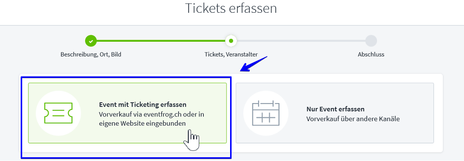 Event mit Ticketing