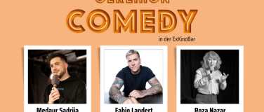 Event-Image for 'Oerlikon Comedy: Fabio Landert, Medaur Sadrija & Roza Nazar'