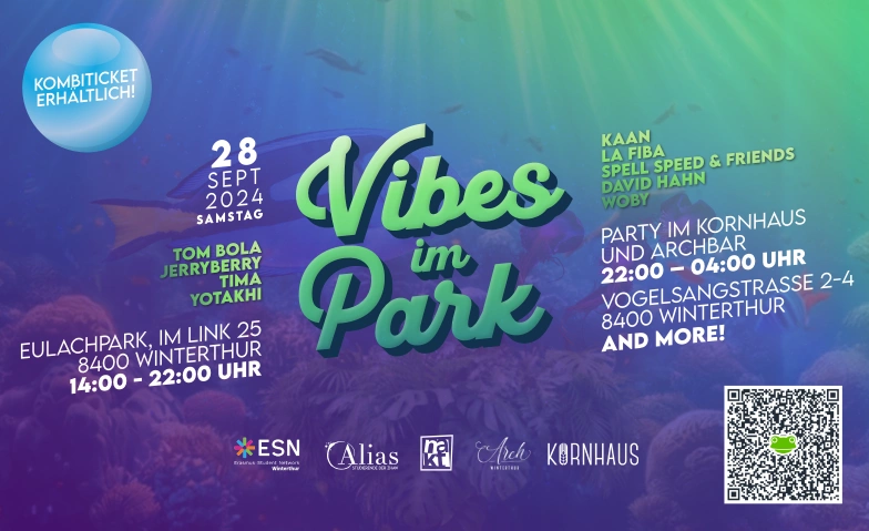 Vibes im Park Eulachpark, Im Link 25, 8404 Winterthur Tickets