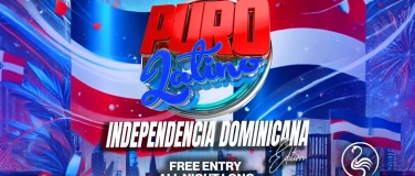 Event-Image for 'PURO LATINO INDEPENDENCIA DOMINICANA @ FLAMINGO CLUB ZÜRICH'