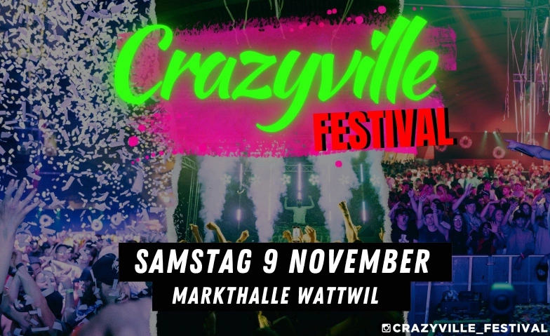 Crazyville Festival 2024 Crazyville Festival, Austrasse, 9630 Wattwil Tickets