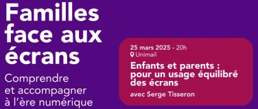 Event-Image for 'Enfants et parents : pour un usage équilibré des écrans'