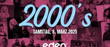 Event-Image for '2000's PARTY • Das Original • EDEN CLUB • St.Gallen'