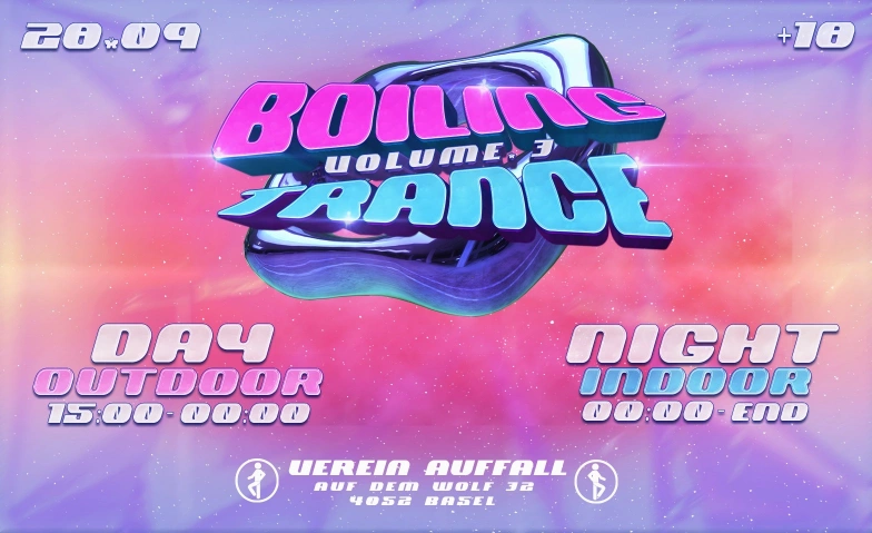 Boiling Trance Vol. 3 Verein Auffall, Auf dem Wolf 32, 4052 Basel Tickets