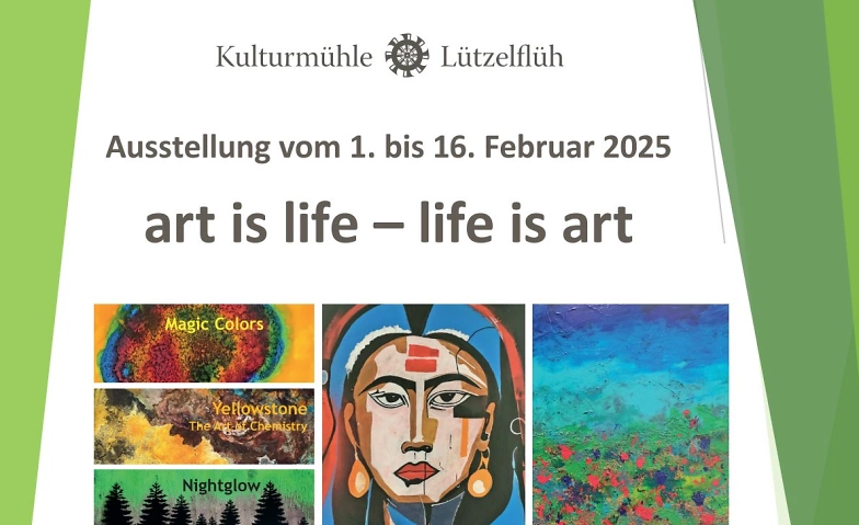 Ausstellung art is life - life is art ${singleEventLocation} Tickets