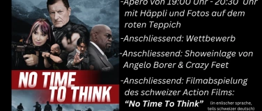 Event-Image for 'Kino/Film: NO TIME TO THINK - von und mit Angelo Borer'