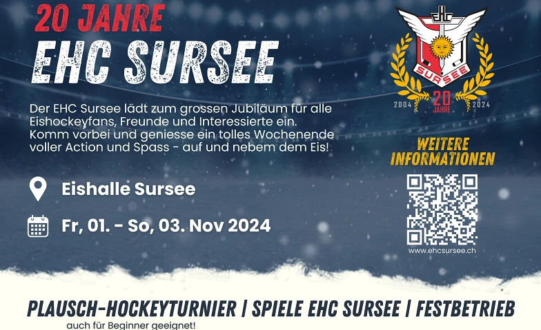 Jubil&auml;umsfeier 20 Jahre EHC Sursee ${singleEventLocation} Tickets