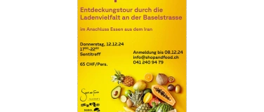 Event-Image for 'Öffentliche Shop&Food-Tour mit iranischem Nachtessen'