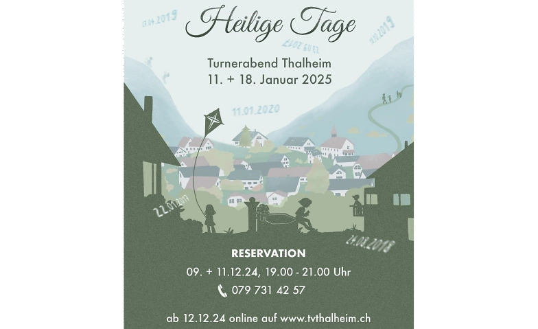 Event-Image for 'Turnerabend Thalheim 2025 - Heilige Tage'