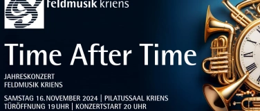 Event-Image for 'Feldmusik Kriens Jahreskonzert - Time After Time'