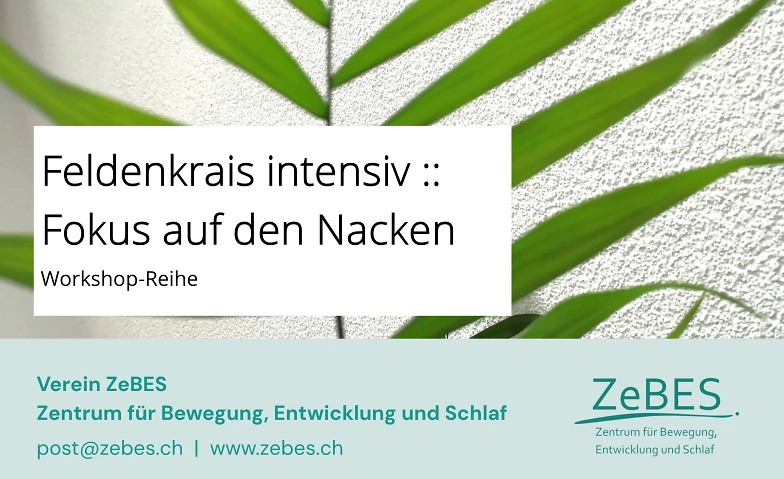 Event-Image for 'Feldenkrais intensic :: Fokus auf den Nacken'